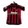 Billige Fotballdrakter AC Milan KAKA 8 Retro Hjemmedraktsett 2006-2007 Kortermet